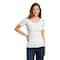 District® V.I.T.™ Women's Rib Scoop Neck T-Shirt